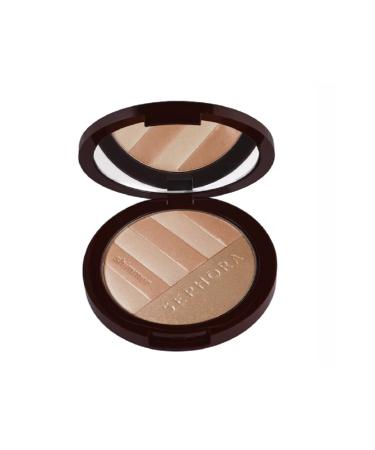 SEPHORA COLLECTION BRONZER SHIMMER - Adjustable Iridescent Bronzing Compact Powder