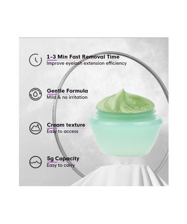 Peony Lash Silk Eyelash Remover Cream Does Not Burn Your Eyes Anti-Allergic Fruit Scented 5 grams Sensitive - Buy Online on GoSupps.com