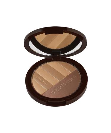 SEPHORA COLLECTION BRONZER SHIMMER - Moisturizing Iridescent Bronzing Powder Enriched with Subtle Gold Color