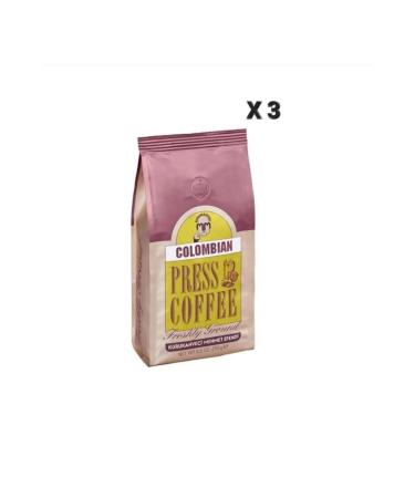 Mehmet Efendi Colombian Press Coffee 250 gr X 3 pieces