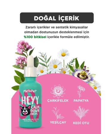 Metapet 0 Natural Calming Anti-Stress Reliever Drops for Dogs - Not a Medicine 50 ml - Buy Online on GoSupps.com
