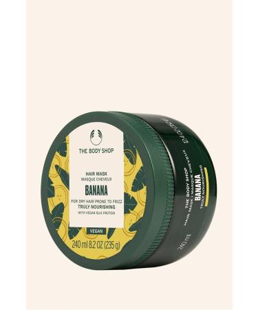 THE BODY SHOP Banana Nourishing Hair Mask 240 ml - Buy Online on GoSupps.com