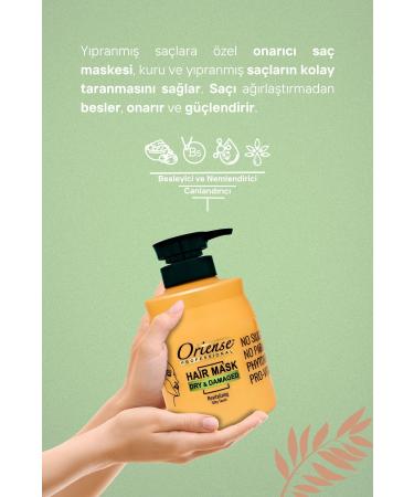 ORIENSE Hair Mask Ultimate Care for Dry and Damaged Hair 600ml - Buy Online on GoSupps.com