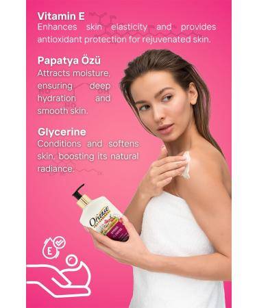 ORIENSE Spring Floral Moisturizing Lotion Enhanced Skin Protection and Fast Absorption 500ml - Buy Online on GoSupps.com