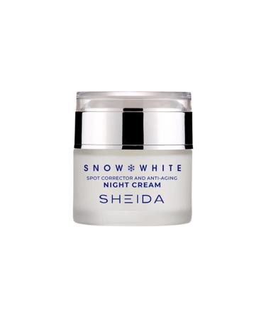 Sheida Snow White Skin Whitening Brightening Anti-Spot Night Care Cream 50 ml