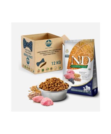 N & D Low Grain Lamb Blueberry Adult Dog Food 12 kg
