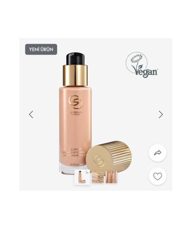 Oriflame Giordani Gold Age Defying Serum Foundation Porcelain Warm 42238(0 ORIGINAL BARCODE PRODUCT)