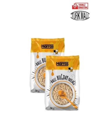 Harras Fiber Source Honey Wheat Flakes 2 Pieces X 250 gr