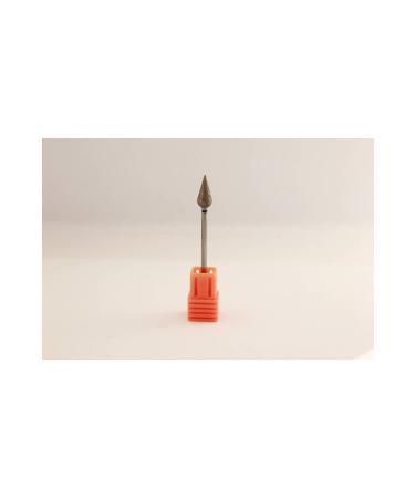 MEISINGER DIAMOND BURLER - CONICAL POINTED HEAD - DIAMETER 6 mm - BLUE MEDIUM GRAVEL