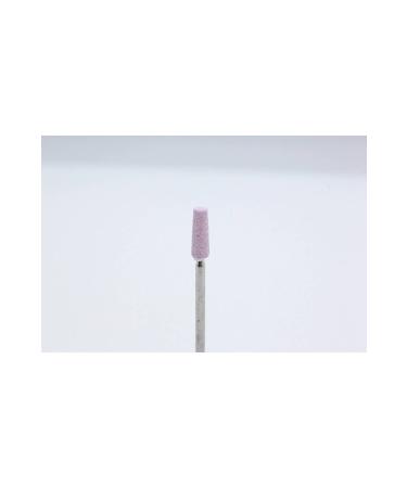 FOOTURIST CERAMIC CYLINDRICAL CONICAL CUT HEAD BURST DIAMETER 4MM LENGTH 12MM PINK