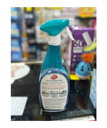 Simple Solution Stain & Odour Remover Contains Pro Bacteria Producing Enzymes Dog Pee Cleaning Solution - Buy Online on GoSupps.com