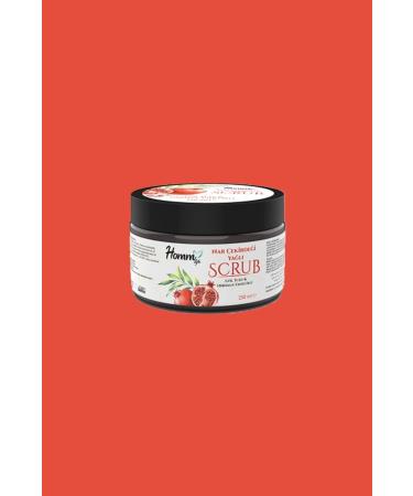 HOMM HERBAL PRODUCTS HOMM LIFE POMEGRANATE SEED OIL HERBAL GRANULE SCRUB 250 ML