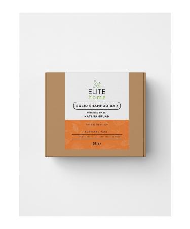 The Elite Home Herbal Solid Shampoo (ORANGE)