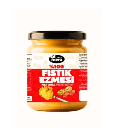 Naturmera 0 Pure Sugar Free Peanut Butter 600 g