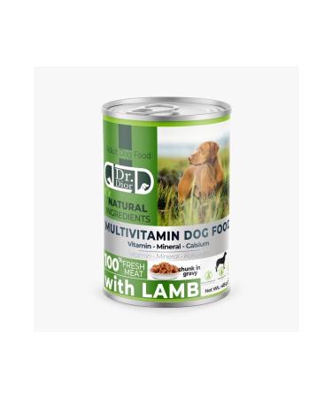 Dr. Dior Dr.Dior Lamb Adult Dog Canned 415 gr x12 Pieces