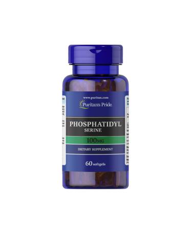 Puritan's Pride Phosphatidylserine 100 Mg 60 Capsules