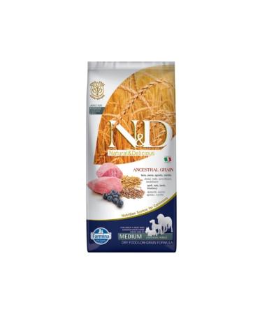 N & D Low Grain Lamb Blueberry Adult Dog Food 12 Kg
