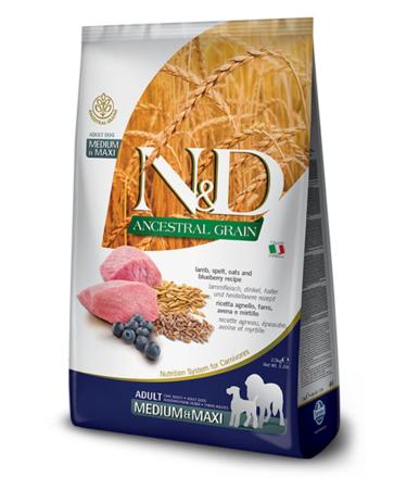 N & D Lamb Adult Medium Maxi Dog Food 12 Kg