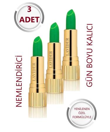 Lavider 3 Pieces Color Changing Moisturizing Magic Lipstick
