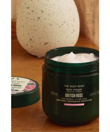 THE BODY SHOP British Rose Body Yogurt 15 Seconds Absorbed Body Moisturizer 200 ml - Buy Online on GoSupps.com
