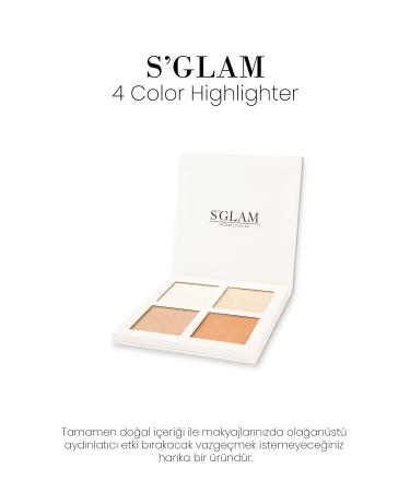 S'GLAM 4 Color Highlighter