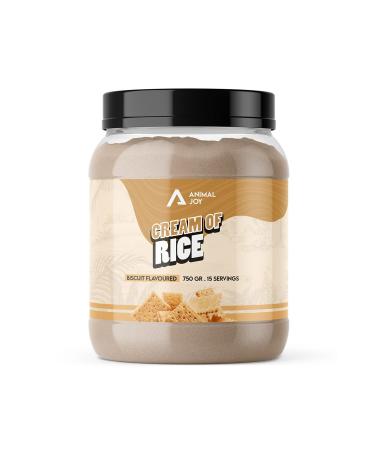 Animal Joy Cream Of Rice - Rice Flour Cream - Biscuit - 750 gr - 15 servings