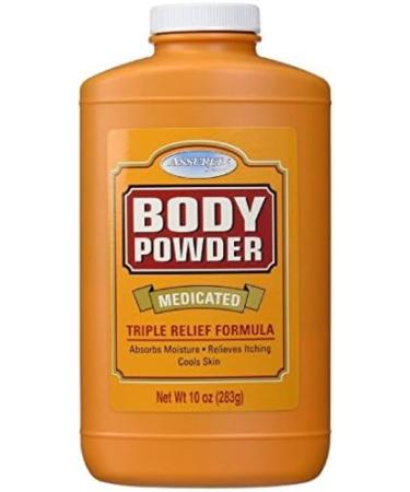 Assured Medicated Body Powder 283 Gr