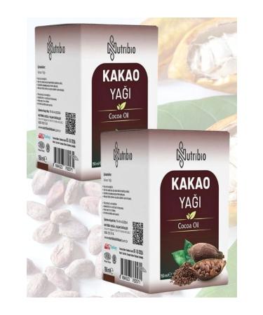 nutribio Cocoa Butter 150 ML 0 Pure 2 PIECES