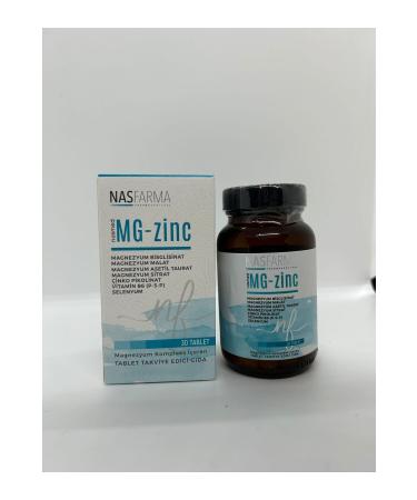 Nasmed Mg_zinc Magnesium 30 Tablets - Buy Online on GoSupps.com