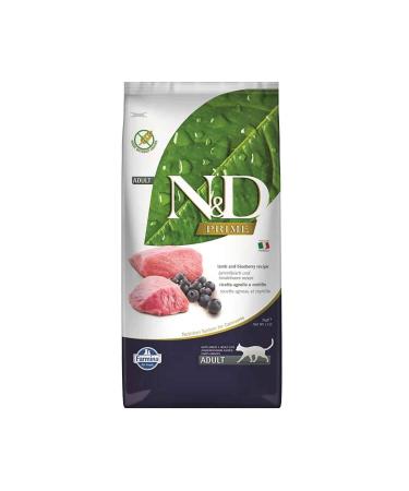 N & D Prime Lamb & Blueberry Grain Free Adult Cat Food 5 Kg