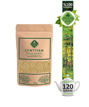 Gokcek Healing Gentian Root Mixed Tea (YELLOW GENTIAN MIX HERBAL TEA)