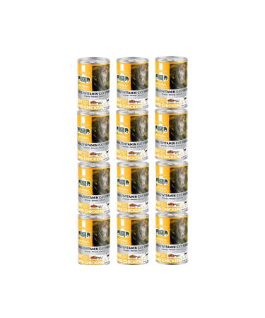 Dr. Dior Dr. Dior Chicken Adult Cat Canned Food 415 gr x12 - Buy Online on GoSupps.com