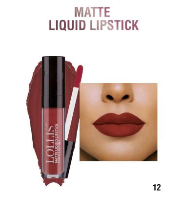 Lollis Matte Liquid Lipstick 12 / Matte Liquid Lipstick 12