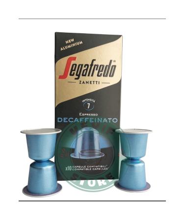 Segafredo *2 PACK* Segafredo Decaffeinated Nespresso Compatible 20 Capsules - Buy Online on GoSupps.com