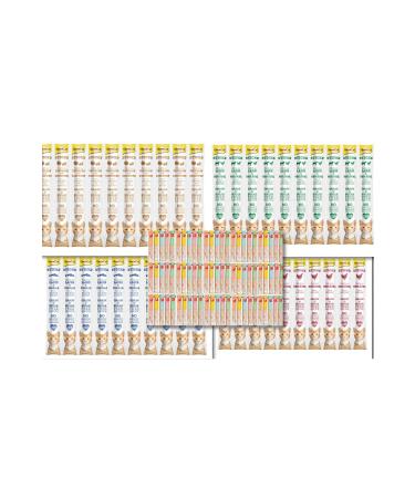 petmarketfikirtepe 50gr X 4 Pieces Sticks mixed 10 14gr X 25 Pieces Creamy Cat Treat Mixed