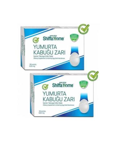 Shiffa Home 2 Boxes Egg Shell Membrane Capsule Aksu Vital Egg Shell Membrane