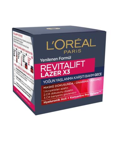L'Oreal Paris Revitalift Laser X3 Intensive Anti-Aging Care Night Cream