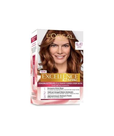 L'Oreal Paris Loreal Paris Excellence Creme Hair Dye - 6.41 Hazelnut Brown