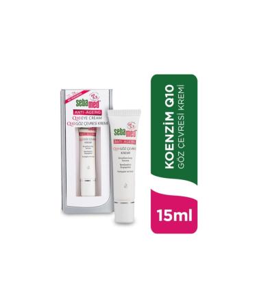 Sebamed Coenzyme Q10 Anti-Aging Eye Contour Care Cream 15 ml - Buy Online on GoSupps.com