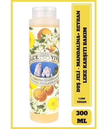 Nesti Dante Dolce Vivere Capri Shower Gel 300ml | Anti-Stain | Basil and Basil Extract