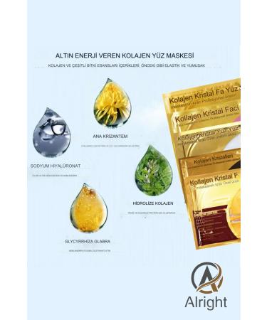 Alright 10 Activated Charcoal Face Care Mask Bright and Smooth Faces Bio Gold Collogen (Face Mask) - Buy Online on GoSupps.com