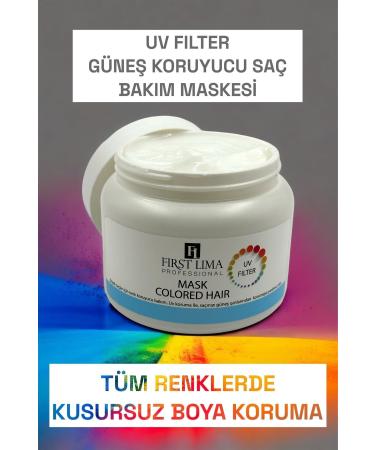 First Lima Professional Color Protecting Hair Mask for Dyed Hair Full Protection Against the Sun in All Colors 500 ml - Buy Online on GoSupps.com
