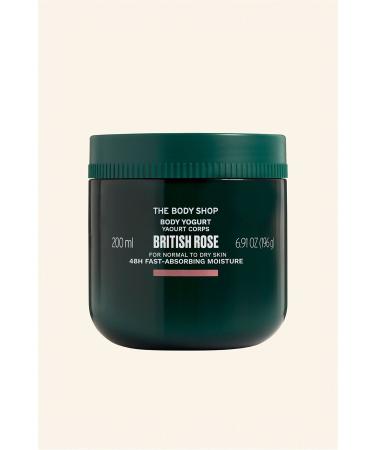 THE BODY SHOP British Rose Body Yogurt 15 Seconds Absorbed Body Moisturizer 200 ml - Buy Online on GoSupps.com