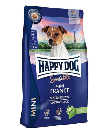 Happy Dog Sensible France Grain-Free Duck Small Breed Adult Dog Food for Sensitive Stomachs 4kg