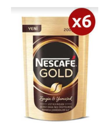 Nescafe Gold Economic Package 200 Gr X 6 Packages