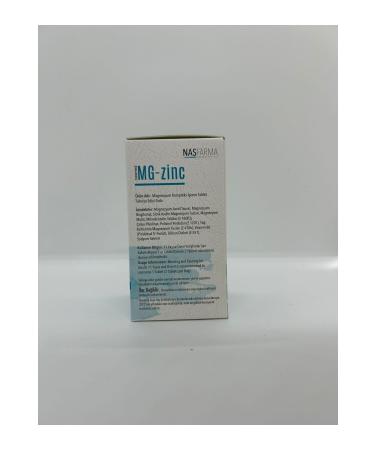 Nasmed Mg_zinc Magnesium 30 Tablets - Buy Online on GoSupps.com