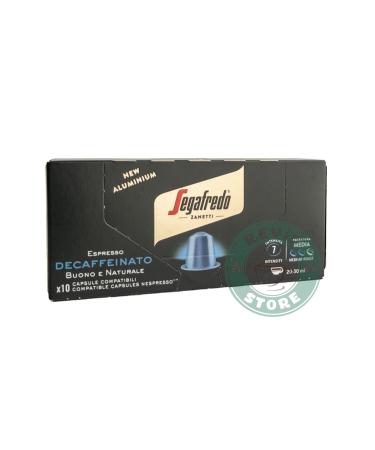 Segafredo *2 PACK* Segafredo Decaffeinated Nespresso Compatible 20 Capsules - Buy Online on GoSupps.com