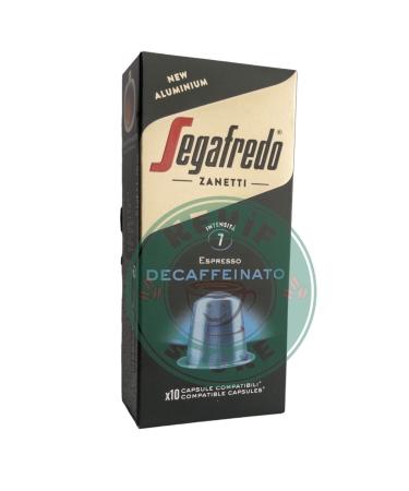 Segafredo *2 PACK* Segafredo Decaffeinated Nespresso Compatible 20 Capsules - Buy Online on GoSupps.com