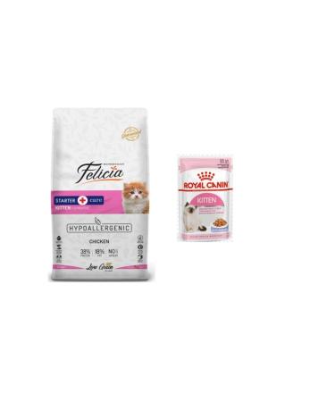 Felicia Felicia Kitten Chicken Kitten Cat Food 12kg Royal Canin Kitten Pouch Wet Food 85 Gr.