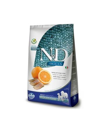 N & D Ocean Fish Orange Grain Free Adult Dog Food 12 Kg - Buy Online on GoSupps.com